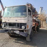 ولوو پمپ بتن دکل شوئینگ موتور گیربکس سالم روشن