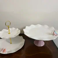 شیرینی‌خوری و کیک‌خوری دکوری سرامیکی