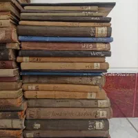 کتابهای عتیقه آنتیک بالا 100سال برای دکور یا تحقیق