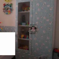 کمد و تخت جنس وکیوم به همراه تشک رویال