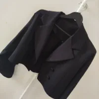 کراپ کت مشکی نونو