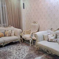 مبل۷نفره باسه عددجلومبلی شیک و تمیز|مبلمان خانگی و میز عسلی|تهران, جیحون|دیوار