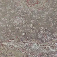 فرش شیش متری زمردمشهدکاملاسالم درحدنو|فرش|زرین دشت (همدان), |دیوار