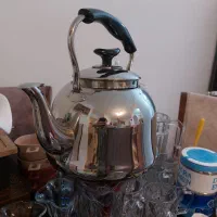 کتری استیل کاملا نو و سالم ۴ لیتری