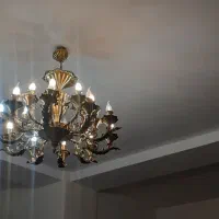 لوستر برنز سنگین ۲۰ شاخه