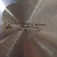 قابلمه استیل آلمانی اورجینال|ظروف پخت‌وپز|پاکدشت, پاکدشت (مامازند)|دیوار