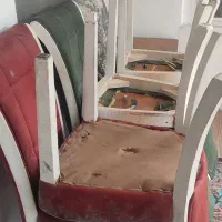 ۶ صندلی ناهارخوری چوبی