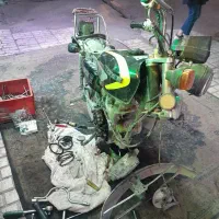 سرویس انواع موتور سیکلت کاملا اقتصادی با ضمانت