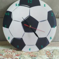 ساعت دیواری و لوستر فوتبالی