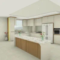 طراحی سه بعدی کابینت 3D