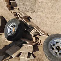 تایر مزدا با رینگ استیل|قطعات یدکی و لوازم جانبی|پاسارگاد, |دیوار