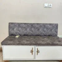 فروش آینه قدی و پاف دو نفره ۲ عدد