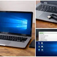 نصب ویندوز و راه‌اندازی لپ‌تاپ و کامپیوتر (در محل)