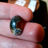 سنگ عقیق خزه ای معدنی قدیمی