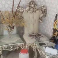 مبل سلطنتی ۹ نفره همراه با میز|مبلمان خانگی و میز عسلی|سهند, |دیوار