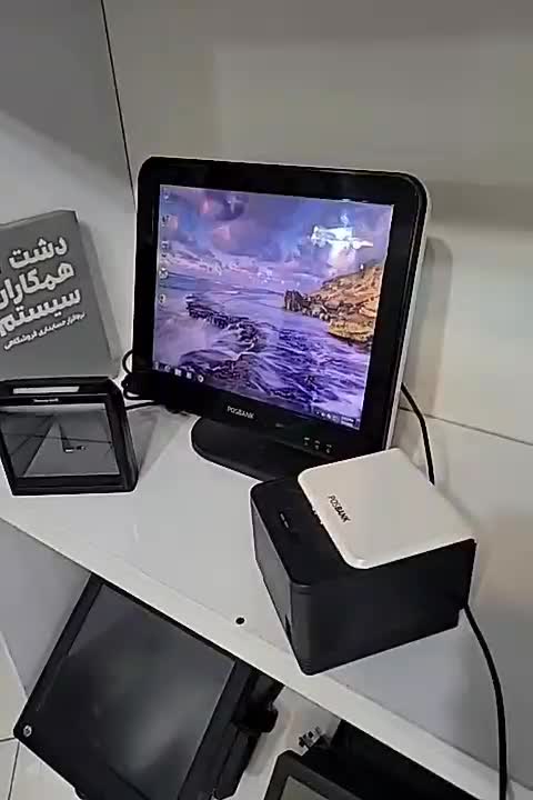 صندوق فروشگاهی لمسی پوزبانک بلو،بارکد خوان،فیش زن|فروشگاه و مغازه|تهران, ایرانشهر|دیوار