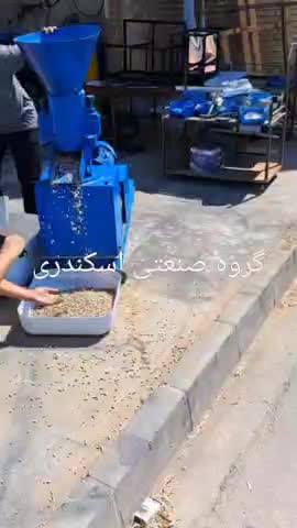خط تولید خوراک دام طیور پلت زن پیلت ساز پرس میل زن|ماشین‌آلات صنعتی|شیراز, بعثت|دیوار