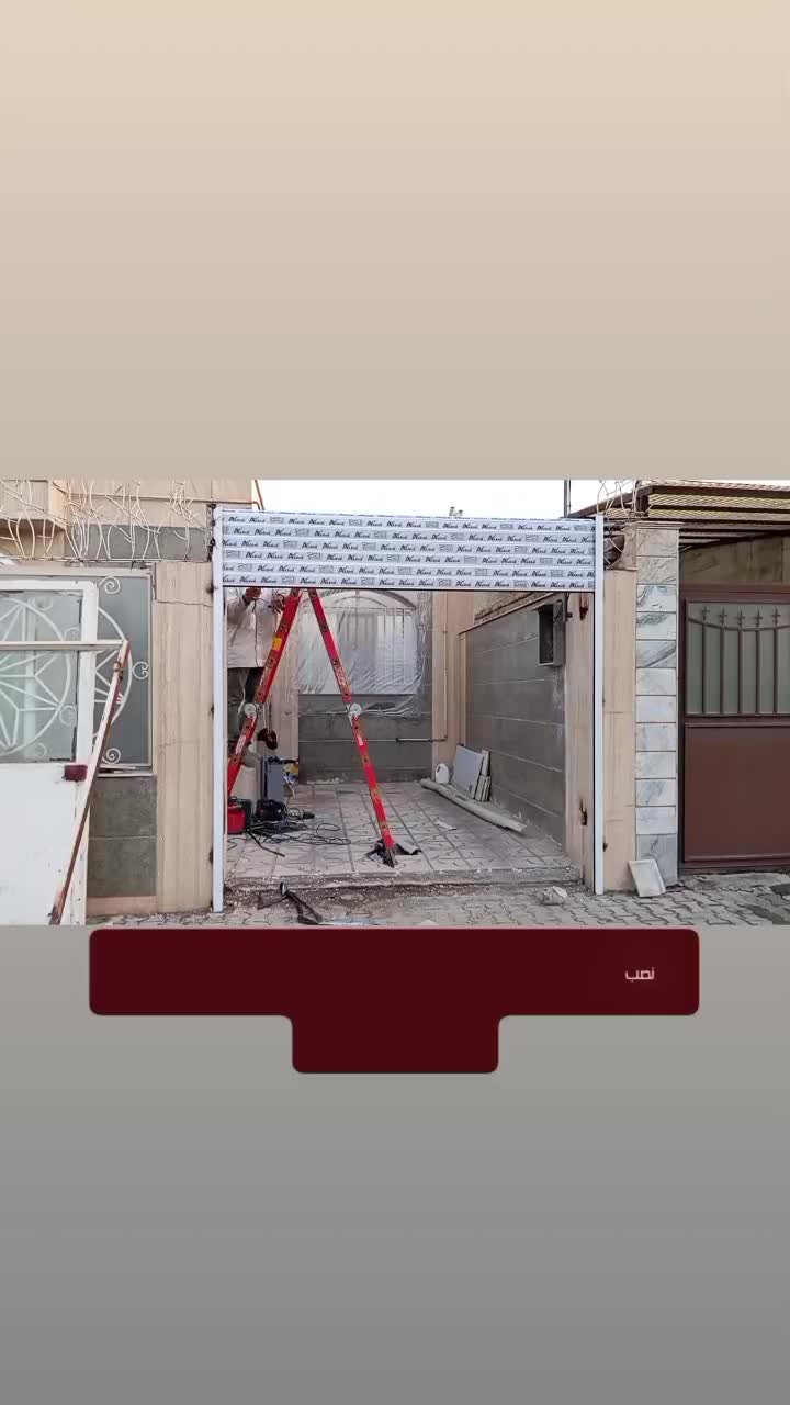 درب اتومات کرکره برقی جک پارکینگ رولاپ خراشادیزاده|خدمات پیشه و مهارت|گلبهار, |دیوار