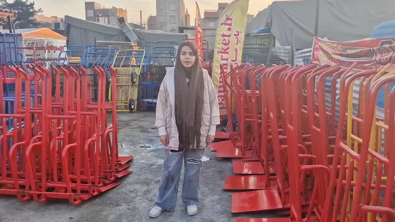 چهار چرخ پاپ مارکت گاری دستی برند حمل بار ضمانتی|ابزارآلات|تهران, شهید رجایی|دیوار