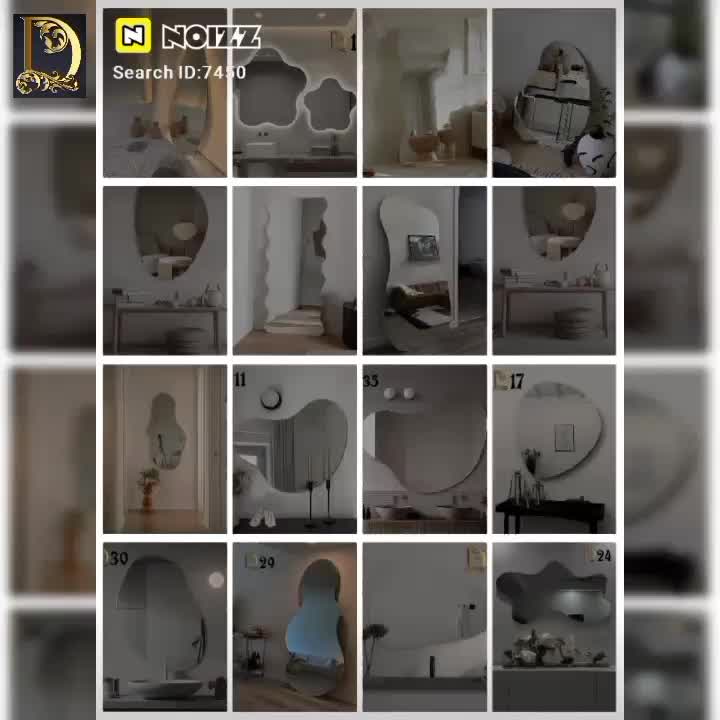 آینه دفرمه (کالکشن 3)|آینه|مشهد, دانشجو|دیوار