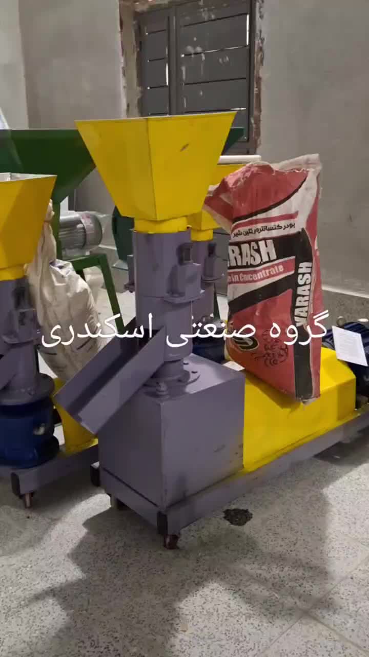 خط تولید خوراک دام و طیور پلت زن پیلت ساز خانگی|ماشین‌آلات صنعتی|ارومیه, |دیوار