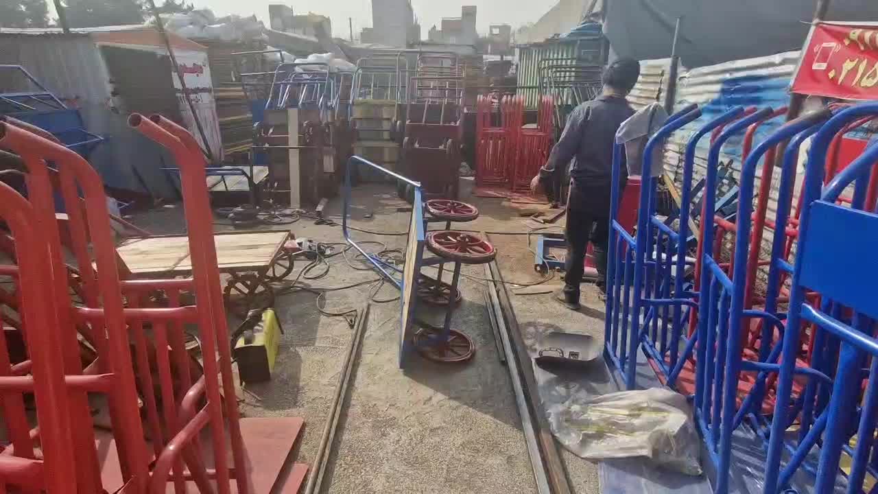 گاری آسان بر چرخ حمل دستی باربر اسان (کارگاه پاپ)|ابزارآلات|تهران, شهید رجایی|دیوار