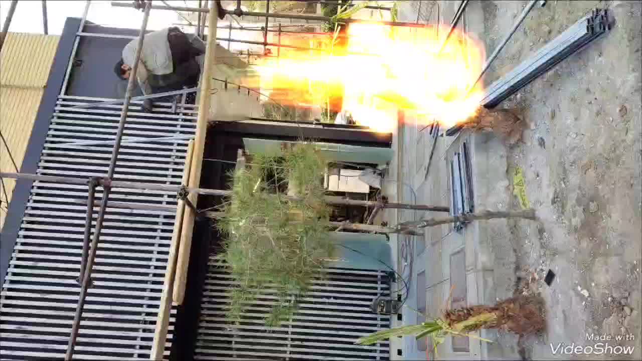 آهنگر حفاظ آکاردئونی سایه بان جوشکار و آهنگر|خدمات پیشه و مهارت|قم, نیروگاه|دیوار