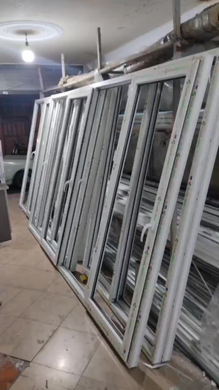 درب وپنجره دوجداره upvc  درب سرویس با اینه قدی|خدمات پیشه و مهارت|تهران, شهرک ابوذر|دیوار