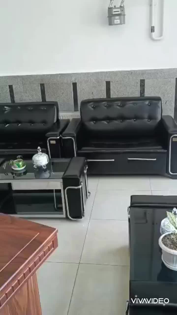 ست میز صندلی مدیریت مبلمان نیمست نیم ست اداری مبل|صندلی و نیمکت|خوی, |دیوار