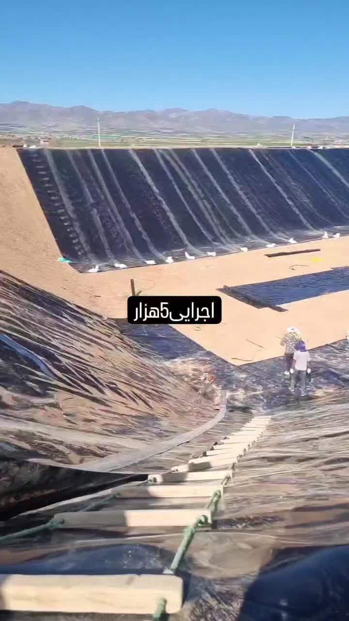 نمایندگی ورق استخر ژئوممبران باضمات ۱۰ساله|مصالح و تجهیزات ساختمان|زنجان, |دیوار