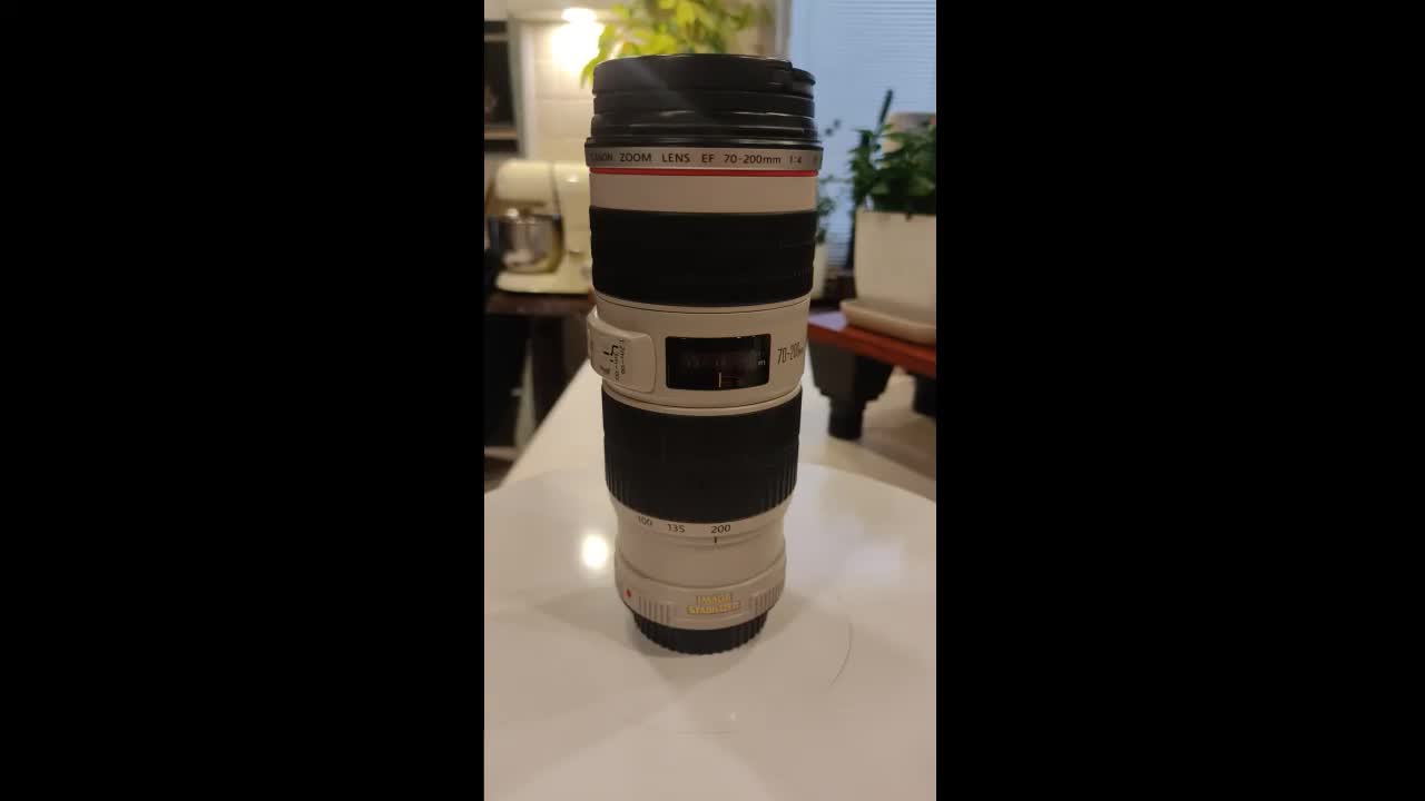 لنز کنن Canon 70-200 is USM با محافظ Kenko ژاپن|دوربین عکاسی و فیلم‌برداری|تهران, تهرانپارس غربی|دیوار