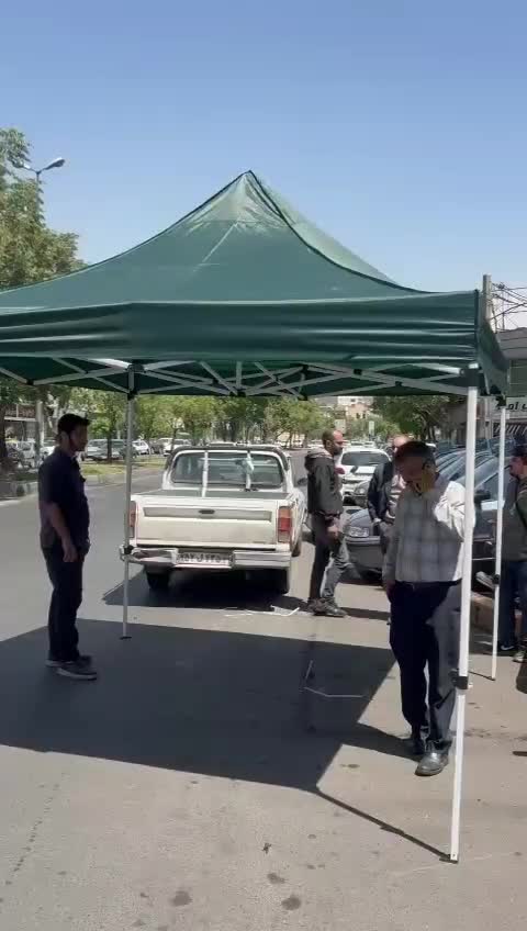 سایبان وارداتی اصل کره ایی برزنت چادر مسافرتی|کوهنوردی و کمپینگ|تهران, افسریه شمالی|دیوار