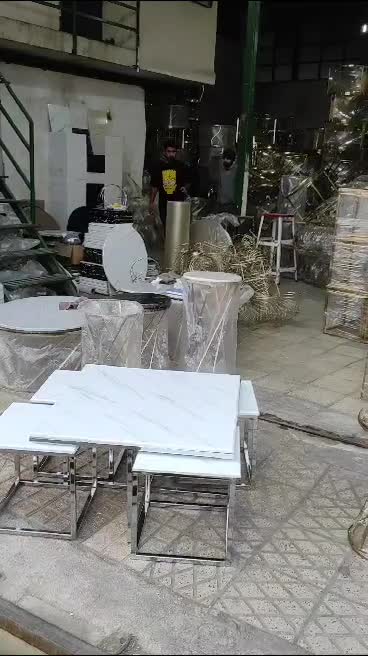 میز عسلی و جلو مبلی فلزی کمجا مدل پیتزایی مربع|مبلمان خانگی و میز عسلی|تهران, حسن‌آباد باقرفر|دیوار