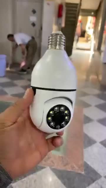 چشمی همیشه هوشیار/دوربین لامپی چرخشی مدل Smart Eye|دوربین مداربسته|کرمانشاه, |دیوار