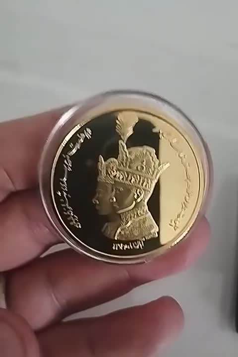 سکه ضرب اول تاج گذاری فرح|کلکسیون سکه، تمبر، اسکناس|تبریز, |دیوار