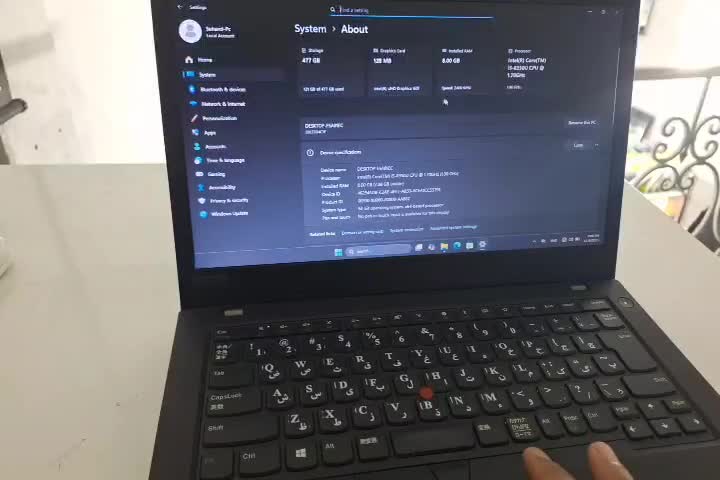 لبتاپ لنوو در حد نو|رایانه همراه|قائم‌شهر, |دیوار