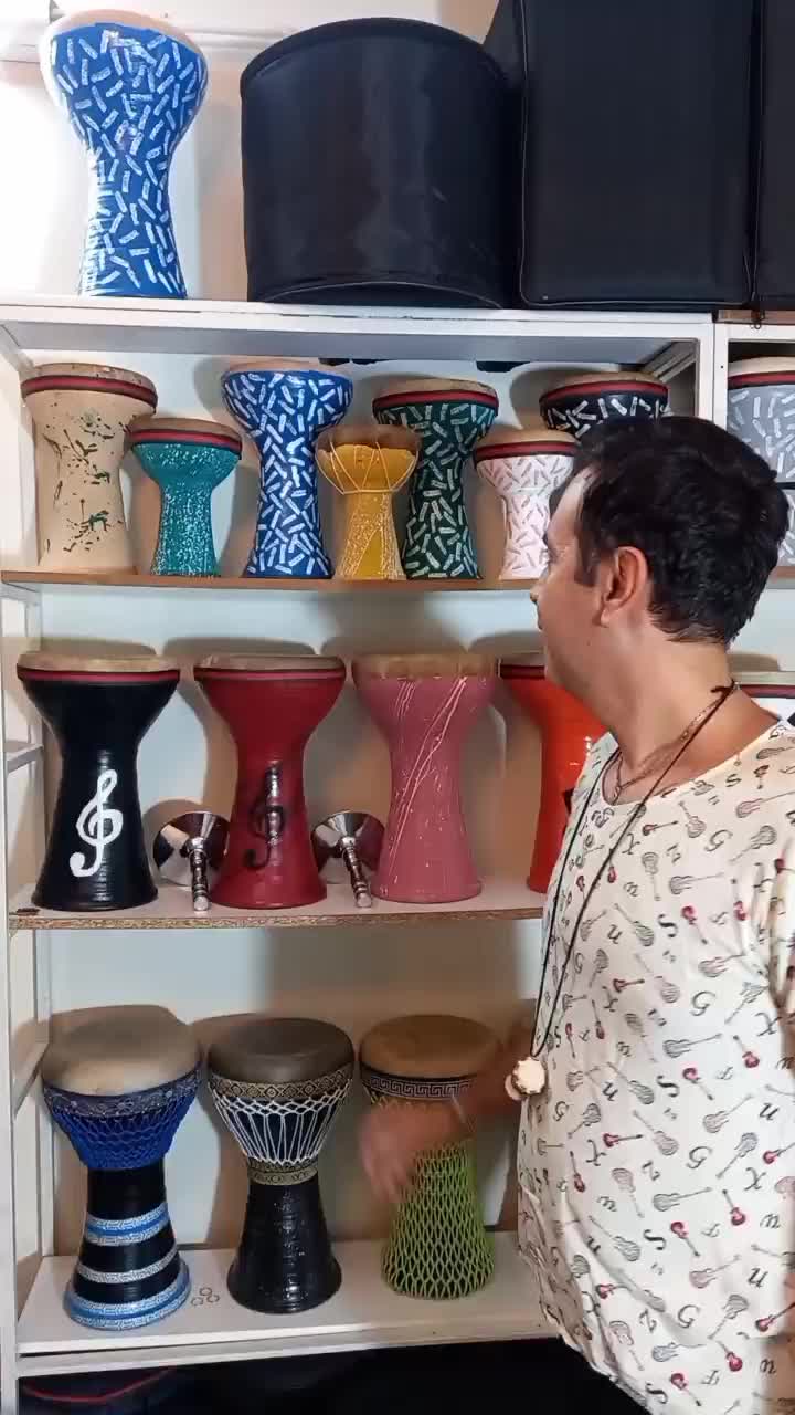 تمپو تیمپو ضرب پوستی طرحدار سایزبندی آموزش نیک پی|درام و پرکاشن|تهران, فلاح|دیوار