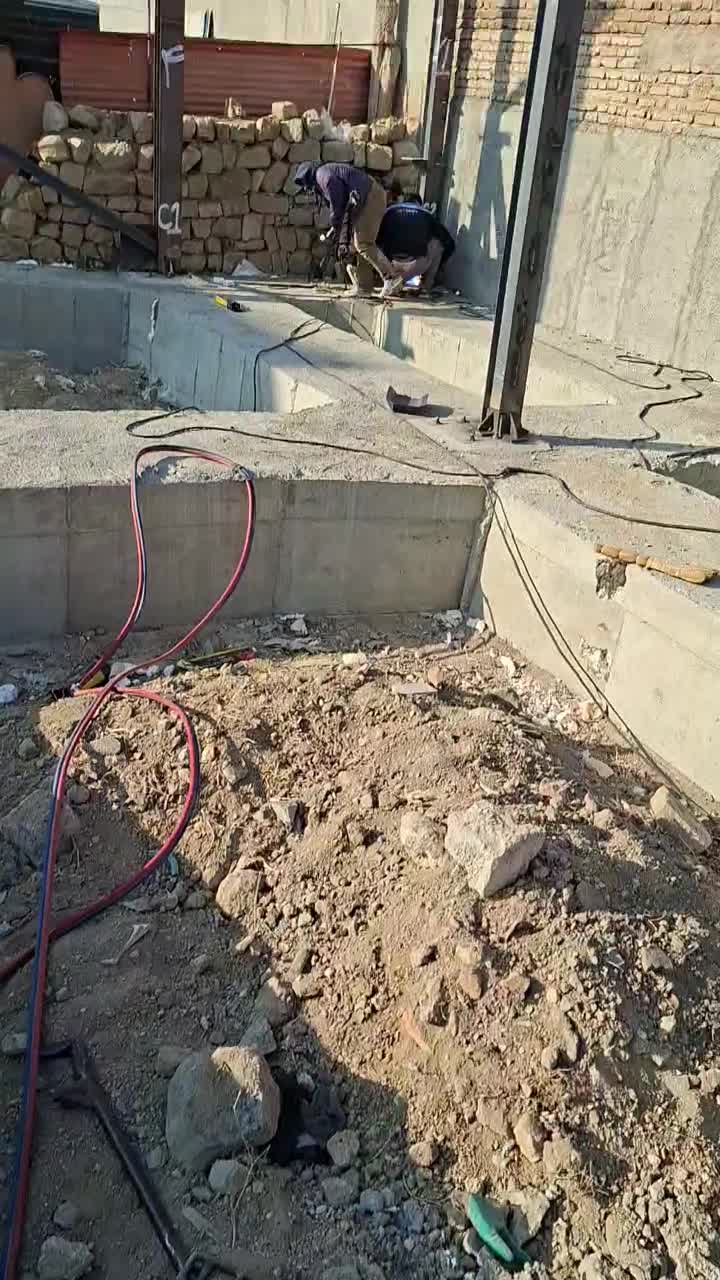 جوشکاری اسکلت فلزی ساختمان|خدمات پیشه و مهارت|اردبیل, |دیوار