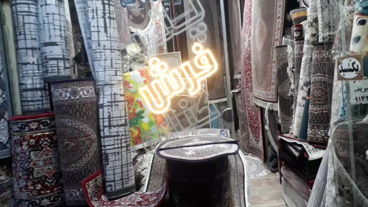 فرش آشپزخانه ماهی خوی کرم بیضی۱۵۰×۲ متر سایز|فرش|تبریز, |دیوار