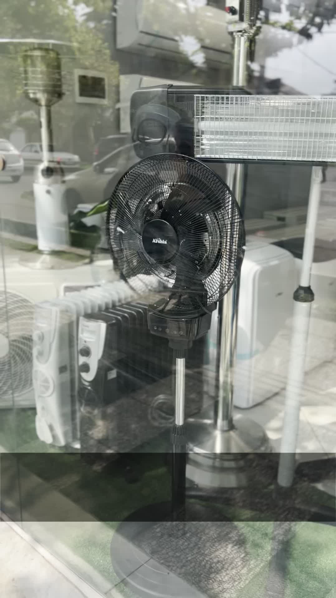 پنکه های حرارتی و صنعتی|پنکه و تصفیه‌کنندهٔ هوا|آستانه اشرفیه, |دیوار