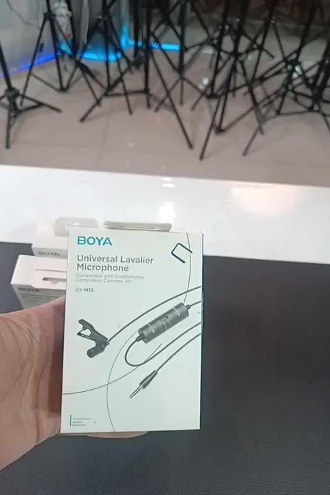 میکروفون سیمی یقه ای boya m1s بویا باگارانتی ۲ساله|دوربین عکاسی و فیلم‌برداری|مشهد, وکیل‌آباد|دیوار