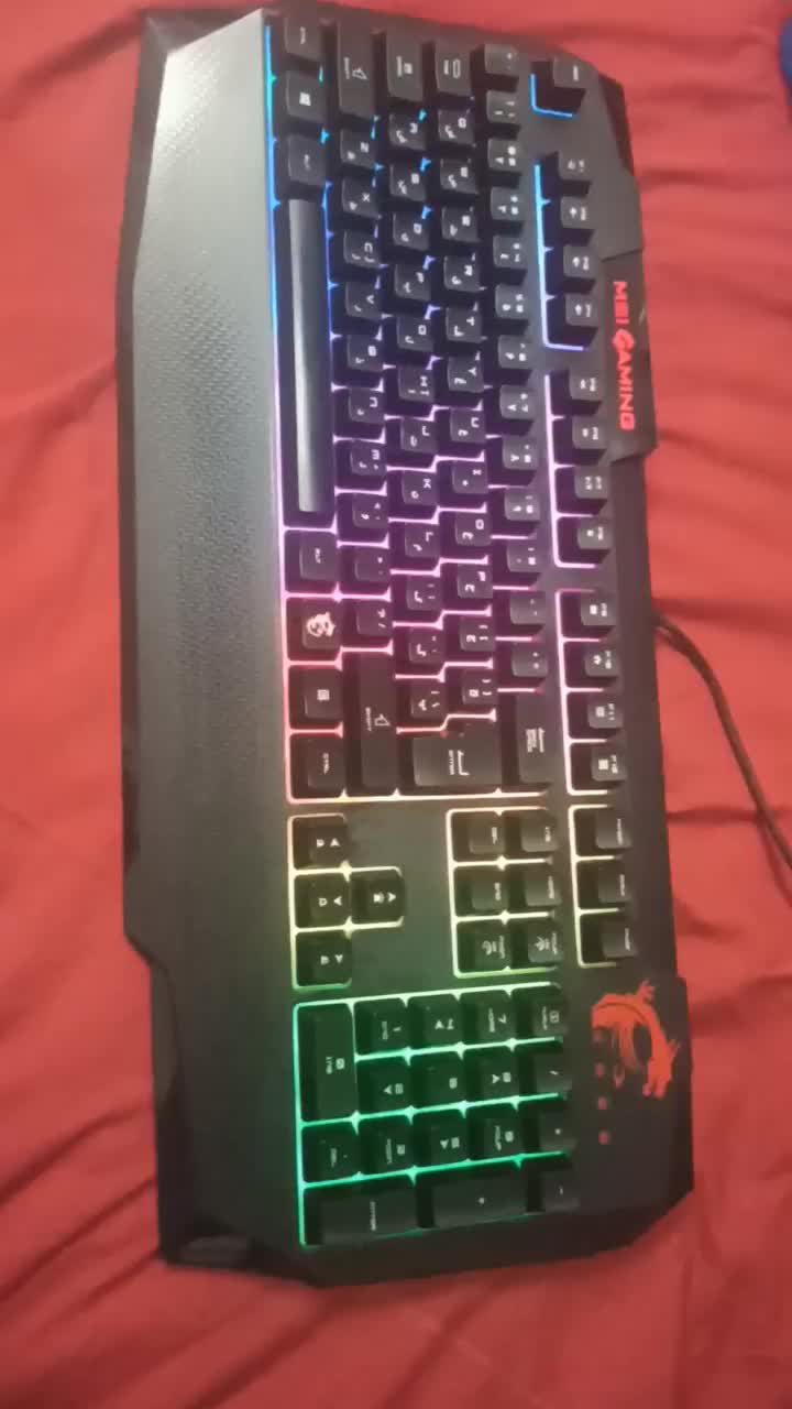 کیبرد و ماوس گیمینگ MSI GK40 GM11|قطعات و لوازم جانبی رایانه|تهران, آرژانتین|دیوار