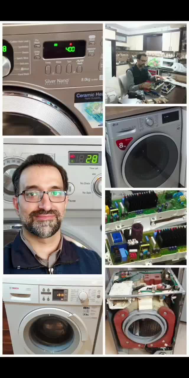 تعمیر ماشین لباسشویی - برد / رفع ارور/ مهندس توکلی|خدمات پیشه و مهارت|مشهد, آزادشهر|دیوار