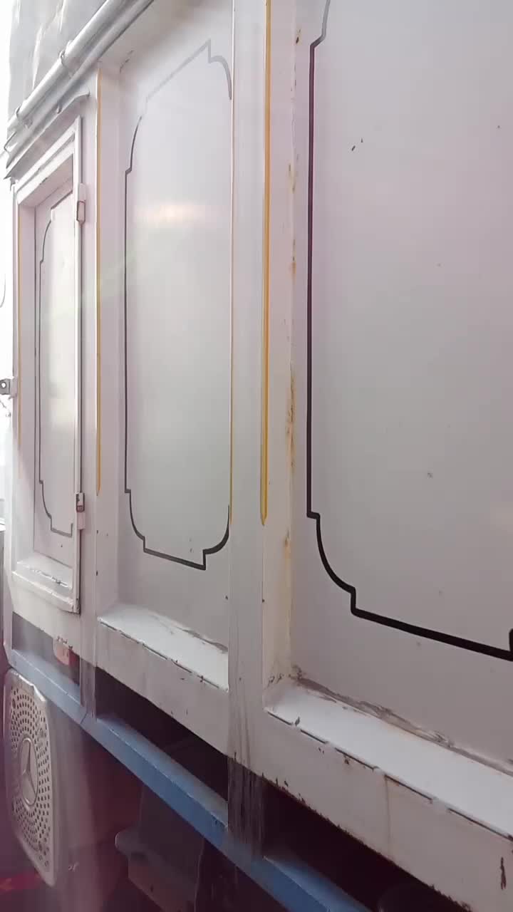 اتاق شیشه ده چرخ|خودرو سنگین|تاکستان, |دیوار