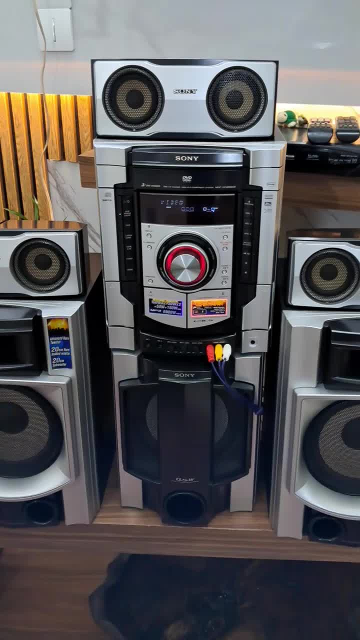 ظبط سونی زلزله صدای قدرتمند و آینه|سیستم صوتی خانگی|اصفهان, آبشار|دیوار