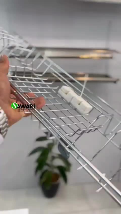 آبچکان 2طبقه ملونی|آب‌چکان و نظم‌دهنده ظروف|اهواز, کمپلو جنوبی|دیوار