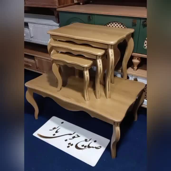 ست کنسول آینه و میزتلویزیون و جاکفشی نشیمن حصیری|بوفه، ویترین، کنسول|قم, قلعه کامکار|دیوار
