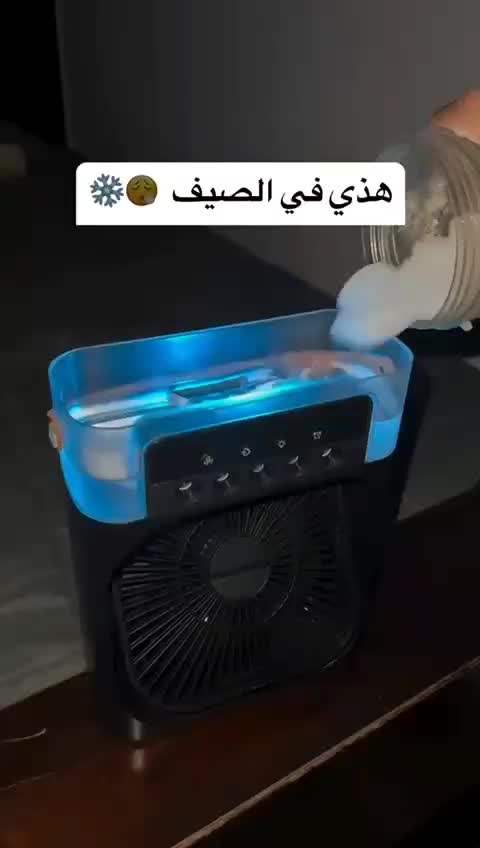 پنکه بخور دار مه پاش سایز بزرگ|پنکه و تصفیه‌کنندهٔ هوا|کرمان, |دیوار
