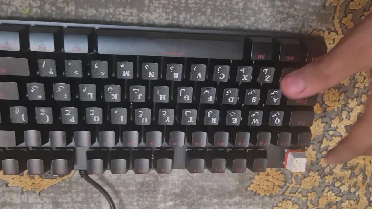 کیبرد مکانیکال گیمینگ|قطعات و لوازم جانبی رایانه|تهران, شهید رجایی|دیوار