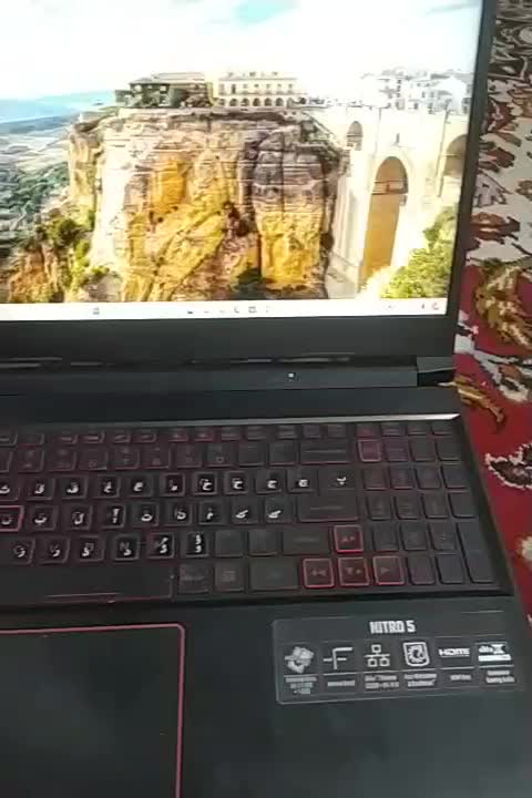 لپ تاپ acer nitro5|رایانه همراه|شیراز, شهرک مطهری|دیوار